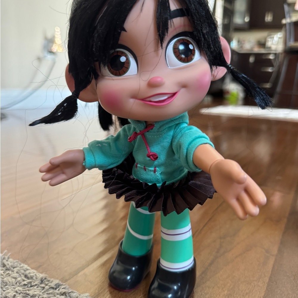 DISNEY Wreck-It Ralph VANELLOPE VON SCHWEETZ Talking Doll Thinksway Toys